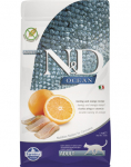 FARMINA N&D Ocean Cat Adult Herring and Orange 1,5 kg
