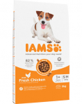 IAMS For Vitality t&auml;iskasvanud v&auml;ikese ja keskmise t&otilde;ugu koertele kana 5 kg