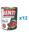 RINTI Kennerfleisch Venison hirvelihaga  12 x 800 g