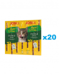 JOSERA JosiCat Meat Sticks kana- ja pardipulgad kassidele 20x35g