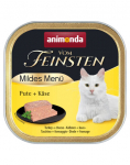 ANIMONDA Vom Feinsten Mild Menue Kalkun ja juust 100 g kassipasteet