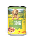 JOSERA Meat Lovers Junior Chicken and Potato 400 g kana ja kartulitega, niiske toit kutsikatele