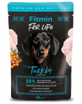 FITMIN For Life Dog Adult Turkey 85 g kalkun z rokitnikiem w sosie