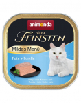 ANIMONDA Vom Feinsten Mild Menue Indyk ja l&otilde;he 100g pasteet kassidele