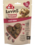 8in1 Lovies Training Treats Beef Bites 90g treeningu maius koertele veise ja riisiga