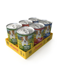 JOSERA Meat Lovers Menu Multipack 6x400 g veis, kana ja part, m&auml;rg toit koertele