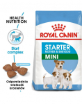 ROYAL CANIN Mini Starter Mother& Babydog 4 kg  kuivtoit tiinetele ja imetavatele emastele koertele ja kutsikatele vanuses 4 kuni 8 n&auml;dalat, v&auml;ikestele t&otilde;ugudele