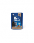 BRIT PREMIUM Pouch Liver Sterilized 24x100g maksaga steriliseeritud kasside puhul