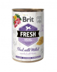 BRIT FRESH vasikaliha ja hirssi 400 g vasikaliha ja hirssi