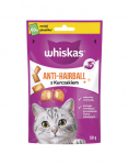 WHISKAS Anti-Hairball 50 g karvad eemaldavad maiustused t&auml;iskasvanud kassidele