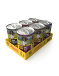JOSERA Meat Lovers Pure Multipack 6x400 g veiseliha, kana, lambaliha ja kalkun, m&auml;rg toit koertele
