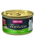 ANIMONDA Vom Feinsten Mousse kalkuni ja faasaniga 85 g kasside toit