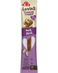 8IN1 Lovies Training Treats Duck Stick 15g treeningu maius koertele kurgi vorst