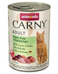 ANIMONDA Carny Adult Vi&scaron;tiena, kalakutiena ir triu&scaron;iena 400g