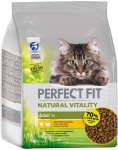 PERFECT FIT Natural Vitality z kurczakiem i indykiem dla dorosłych kot&oacute;w 2,4 kg