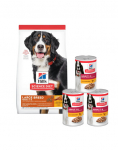 HILL'S Science Plan Adult Dog Large Dry Kanalihga 14 kg suurtele t&otilde;ugudele + 3x370 g purki TASUTA