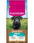 EUKANUBA Grain Free Adult Large Chicken 12 kg gluteenivaba toit suurtele koertele kana sisaldusega