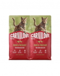 CARNILOVE Active Cat Duck and Pheasant Sterilised 2x6 kg part ja faasan, steriliseeritud kassidele