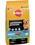PEDIGREE Professional Nutrition Adult veiseliha ja k&ouml;&ouml;giviljadega, 2 x 12 kg, suurtele ja keskmise suurusega koertele