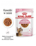 ROYAL CANIN Kitten Sterilised m&auml;rja toidu kastmes kuni 12 kuu vanustele kassipoegadele, steriliseeritud 48 x 85 g