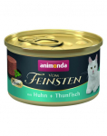 ANIMONDA Vom Feinsten Mousse kana ja tuunikala 85g kassitoit