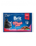 BRIT Cat Adult Meat Plate kotikeste komplekt 8x100 g