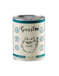 GUSSTO Fresh Deer 400 g v&auml;rsket hirveliha, &uuml;he valguallikaga m&auml;rgtoit kassidele