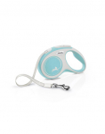 FLEXI New Comfort S Tape 5 m helesinine automaatne jalutusrihm