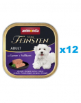 ANIMONDA Vom Feinsten Adult lambaliha ja teravilja 12 x 150 g