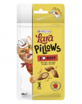 VERSELE-LAGA Lara Snack Pillows with Beef Hairball Control 60g kassitoit, mis toetab karvapallide eemaldamist
