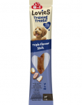 8IN1 Lovies Training Treats Triple Flavour Stick 15g treeningu maius