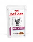 ROYAL CANIN Renal Feline Fish 48 x 85 g m&auml;rgtoit kroonilise neerupuudulikkusega kassidele