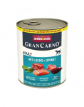 ANIMONDA GranCarno Adult l&otilde;he ja spinat 24 x 800 g