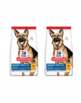 HILL'S Science Plan Canine Mature Adult 6+ Large breed Kanalihaga  vanematele suurt t&otilde;ugu koertele 36 kg (2x18 kg)