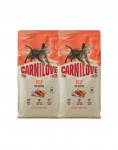 CARNILOVE True Fresh Cat Beef Kittens 2x6 kg veiseliha, k&otilde;ikide t&otilde;ugude kassipoegadele