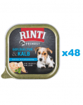 RINTI Feinest Poultry Pure&Veal salve linnu- ja vasikaliha 48x150 g