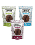 SIMPLY FROM NATURE Liharibad segatud maitsed ulukilihaga ilma kodulinnulihata 3x80 g