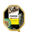 SHEBA Finesse 22 x 85 g pakend t&auml;isv&auml;&auml;rtuslikku m&auml;rgtoitu t&auml;iskasvanud kassidele kana-p&uuml;reega