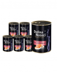 DOLINA NOTECI Premium rikkalikult l&otilde;hega t&auml;iskasvanud kassidele 12x400 g
