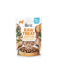 BRIT Raw Treat Freeze Dried Digestion 40 g k&uuml;lmkuivatatud kana maiuspala probiootikumidega koertele