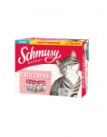 SCHMUSY RAGOUT Adult in Sauce Multibox 12x100g kotike kastmes kana, veiseliha, l&otilde;he, pardiga