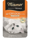 MIAMOR Ragout Royale želatiinis kodulinnuliha Kitten kodulinnuliha želatiinis kotike 100 g