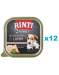 RINTI Feinest Linnuliha Pure&Lambaliha salv 12x150 g