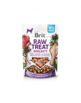 BRIT Raw Treat Freeze Dried Immunity 40 g k&uuml;lmkuivatatud lambaliha ja kana maiuspala probiootikumidega koertele