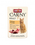 ANIMONDA Carny Adult Pouch Kanaanikokteil 85g niiskes toiduks kassidele