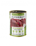 SUPER RAFI hirve ja partide s&uuml;damega 400 g m&auml;rg toit koerale
