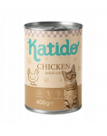 KATIDO Adult Cat Chicken 400 g kana l&otilde;he&otilde;liga kassidele