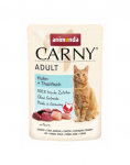 ANIMONDA Carny Adult Pouch Kanaari ja tuunikala 85g m&auml;rg toit kassidele
