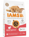IAMS for Vitality Salmon t&auml;iskasvanud kassidele l&otilde;hega 1,5 kg