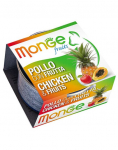 MONGE Fruit kassitoit Kanaliha puuviljadega 80 g